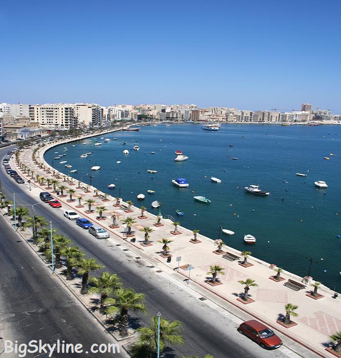 Sliema Malta skyline Sliema Malta skyline